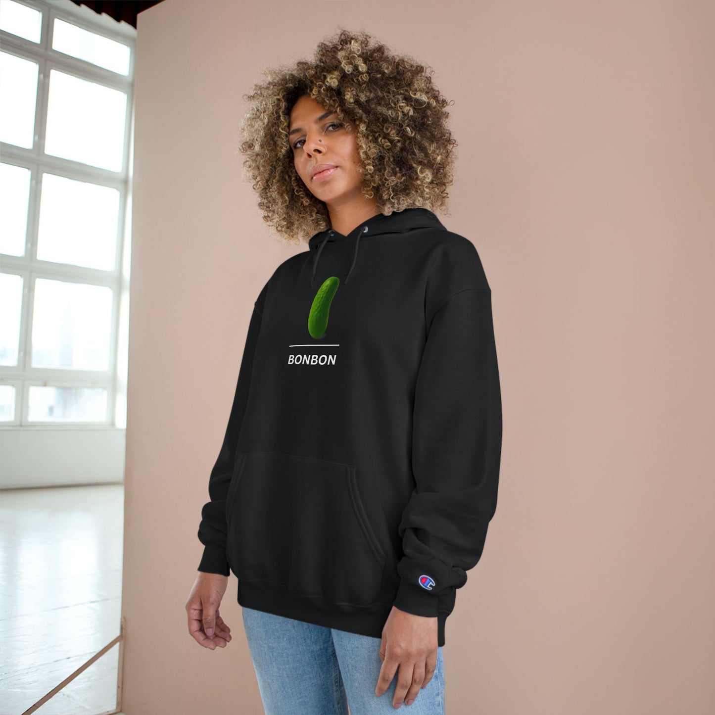 Pickle ~ CANDY / BONBON / French ~ youPaused ~ Champion Hoodie,