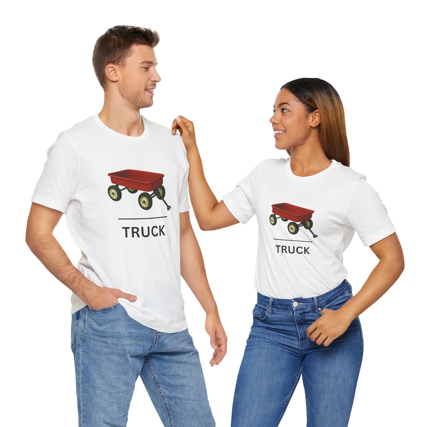 Red Wagon ~ Truck ~ youPaused ~ TShirt